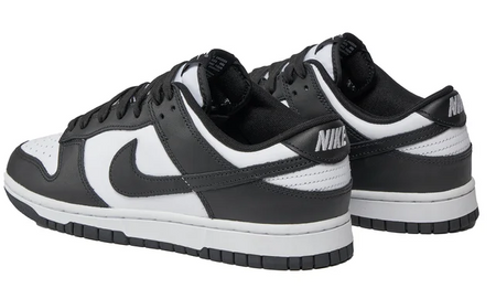 Nike Buty Męskie Sportowe Sneakersy Dunk Low Retro czarno-białe 44 EU