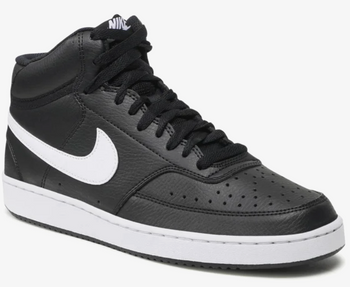 Nike Buty Męskie Sneakersy Court Vision Mid Nn Czarne 45 EU