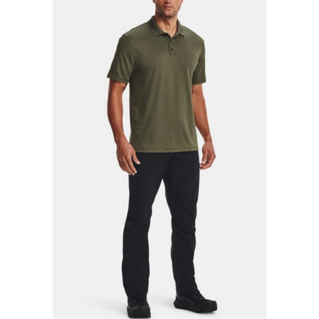 T-shirt Tac Performance Polo 2.0 Under Armour zielona khaki S