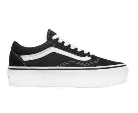 VANS UA Old Skool Platform trampki unisex czarne