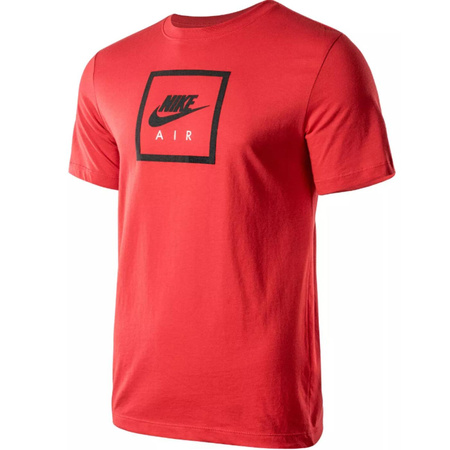Nike T-Shirt Męski bawełniany czerwony Sportswear Short Sleeve XXL