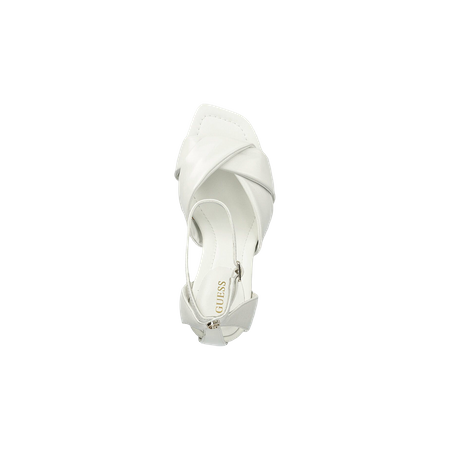 Guess Sandały Damskie Hyson FL6HYSLEA03-WHITE