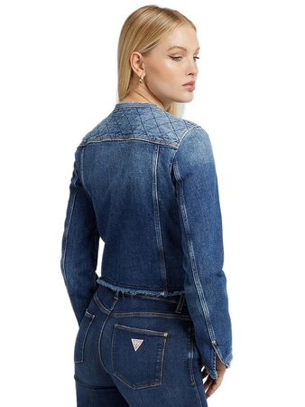 Kurtka Damska Jeansowa Guess Layla W3RN28D4H77-ENLD Niebieska XS
