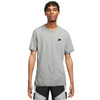 Nike T-shirt męski szary bawełniany Nsw Club Tee S