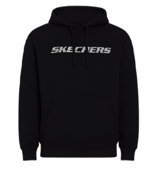 Bluza z kapturem męska SKECHERS STRIKETHROUGH czarna M