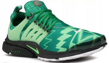 Nike Buty Męskie Sportowe AIR PRESTO ""NAIJA"" Zielone 37,5/40 EU