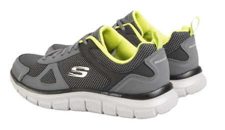 Skechers Buty Męskie Sportowe Track Bucolo Szare lekkie  43 EU