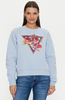 Bluza damska GUESS CN ROSES TRIANGLE SW niebieska XS