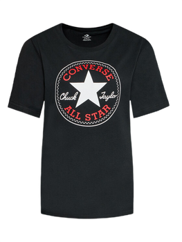 Converse Koszulka Unisex logo Chuck Taylor czarna XS