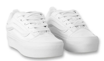 Vans Knu Stack trampki unisex białe