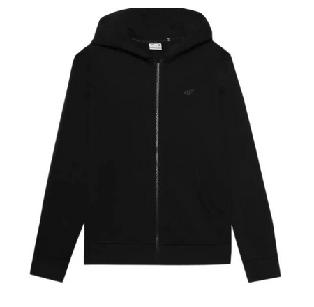 Bluza damska z kapturem rozpinana 4F F1467 czarna rozm. XS