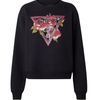 Bluza damska GUESS CN ROSES TRIANGLE SW czarna XS