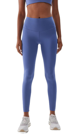 Legginsy damskie treningowe 4F F277 z wysokim stanem granatowe 4FDry XS