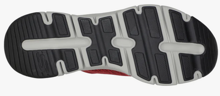 Skechers Buty Męskie Sportowe Arch Fit Czerwone 41 EU