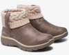 Botki damskie wsuwane SKECHERS EASY GOING COZY WEATHER beż ocieplane 36,5