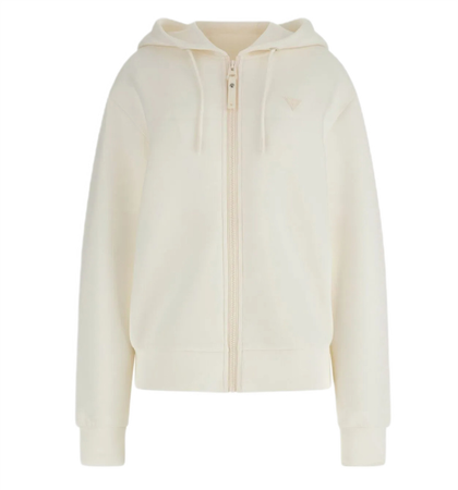 Damska Bluza z Kapturem Allie Scuba Guess Biały XS