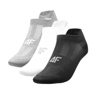 Skarpetki casual stopki damskie 4F F194 (3pack) 35-38