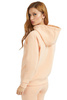Bluza damska z kapturem GUESS EUPHEMIA HOODED SWEA beżowa S