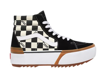 VANS Buty-Trampki CHECKERBOARD SK8-HI STACKED VN0A4BTWVLV