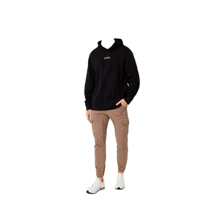 Guess Eco Roy Embroidered Logo Hoodie M2BQ50K9YH1-JBLK