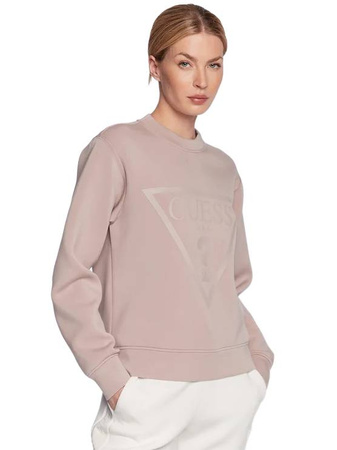 Guess Bluza Damska New Elly V3RQ19K7UW2-G4Q9 Pudrowy Róż S