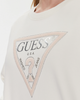 Bluza damska bez kaptura GUESS CN PONY HAIR W4RQ13KC5H2 biała S