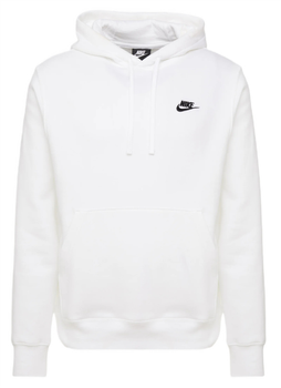 Bluza z kapturem męska NIKE SPORTSWEAR CLUB FLEECE biała XXL