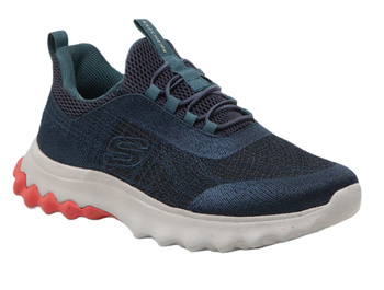 Skechers Buty Męskie Sportowe Voston Reever Granatowe Wygodne 45,5 EU