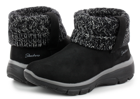 Skechers Botki Damskie Eesy Going Cozy Weather wsuwane czarne 35,5 EU