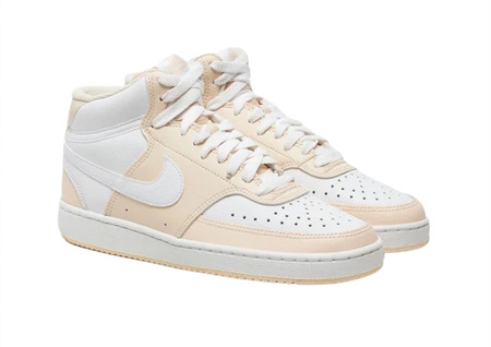 NIKECOURT VISION MID buty sneakers damskie beżowe