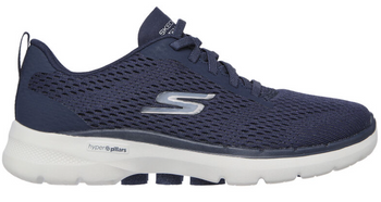 Skechers Damskie buty sportowe Go Walk 6 Bold Vision granatowe lekkie 36.5 EU