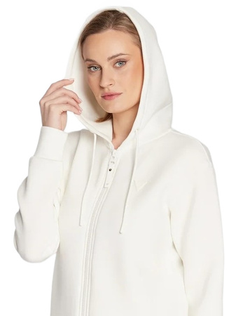 Damska Bluza z Kapturem Allie Scuba Guess Biały XS